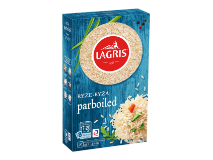 LAGRIS Parboiled Reis Kochbeutel 800 g