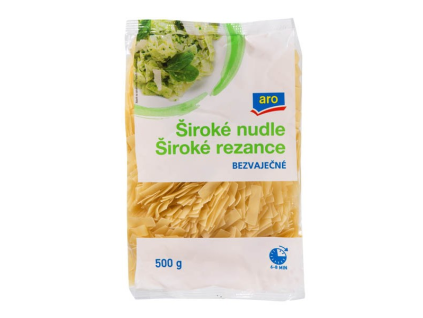 aro Eierlose breite Nudeln 6 x 500 g