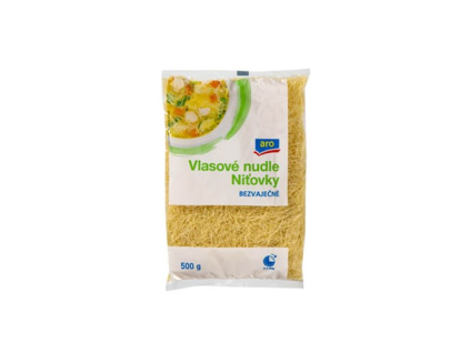 aro Eierlose Haarnudeln 6 x 500 g