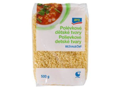 aro Eierlose Suppennudeln in Kinderformen, 6 x 500 g