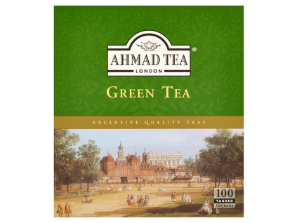 AHMAD TEA Grüner Tee mit Schleife 100 x 2 g