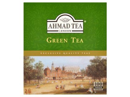 AHMAD TEA Grüner Tee mit Schleife 100 x 2 g