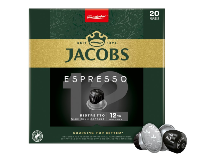 JACOBS Espresso Ristretto Kaffeekapseln 20 Stk