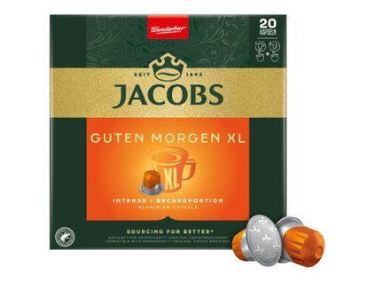 JACOBS Gut Morgen XL Kaffeekapseln 20 Stück.