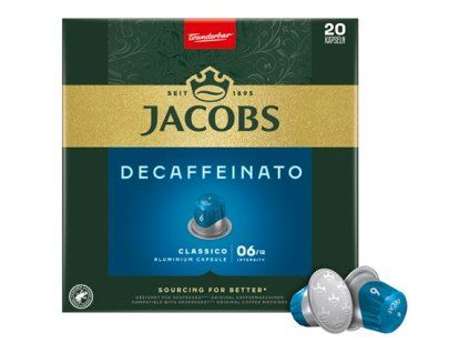 JACOBS Lungo Decaffeinato Kaffeekapseln 20 Stk