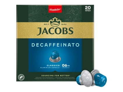 JACOBS Lungo Decaffeinato Kaffeekapseln 20 Stk