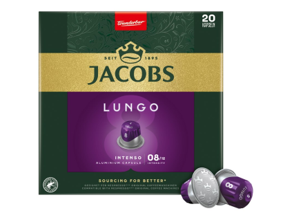 JACOBS Lungo Kaffeekapseln, 20 Stück
