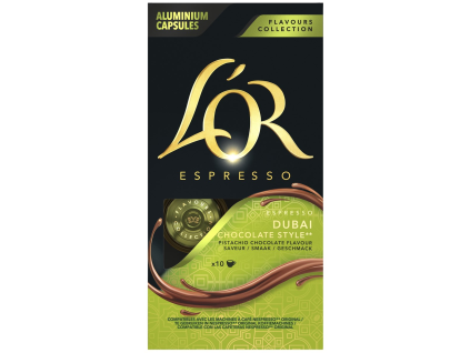 L'OR Dubai Choco Kaffeekapseln, 10 Stück