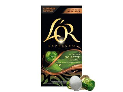 L'OR Espresso-Haselnuss-Kapseln, 10 Stück