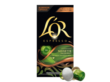 L'OR Espresso-Haselnuss-Kapseln, 10 Stück