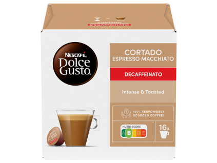 NESCAFÉ Dolce Gusto Cortado Decaffeinato 16 Kapseln