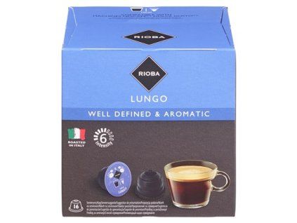 RIOBA Lungo Kaffeekapseln, 16 Stück
