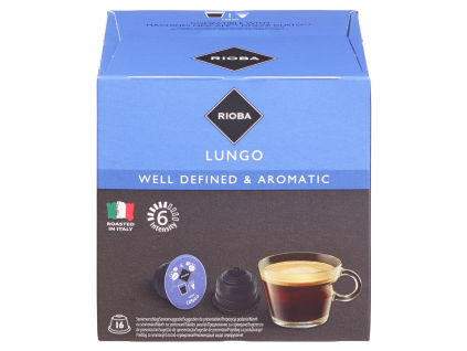 RIOBA Lungo Kaffeekapseln, 16 Stück