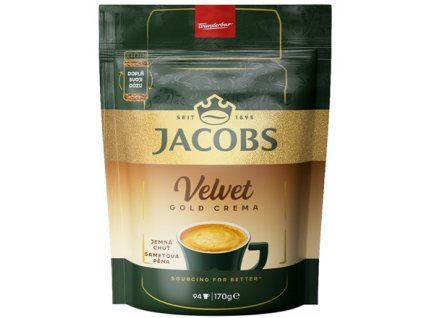 JACOBS Velvet Gold Crema Kaffee 170 g