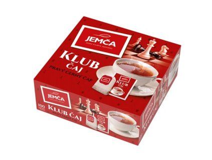 JEMČA Club Schwarztee 100 x 1,5 g