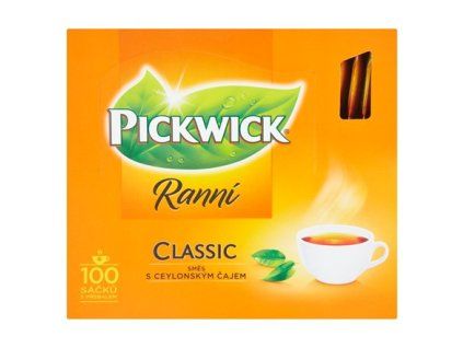 PICKWICK Schwarzer Morgentee 100 x 1,75 g