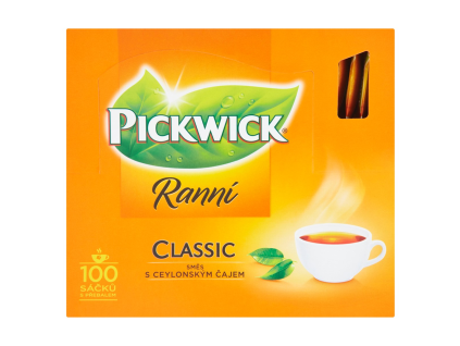 PICKWICK Schwarzer Morgentee 100 x 1,75 g