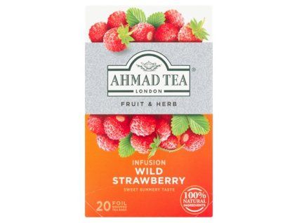AHMAD TEA Wilderdbeertee Früchtetee 40 g
