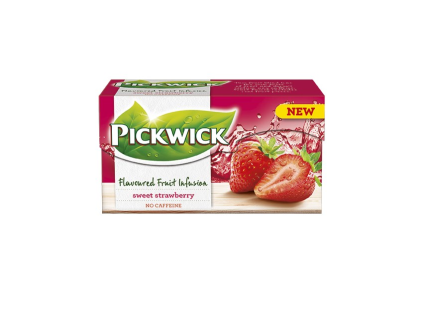 PICKWICK Erdbeer-Früchtetee 12 x 40 g