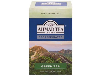 AHMAD TEA Grüner entkoffeinierter Tee, 1 Stück