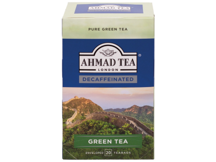 AHMAD TEA Grüner entkoffeinierter Tee, 1 Stück