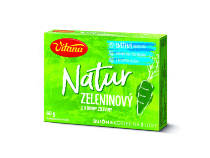 Vitana Natur Gemüsebrühe 6 Würfel 60 g