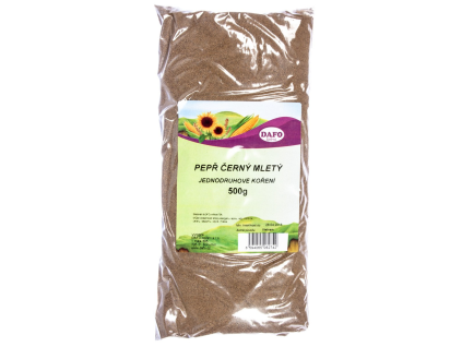 DAFO Gemahlener schwarzer Pfeffer 500 g