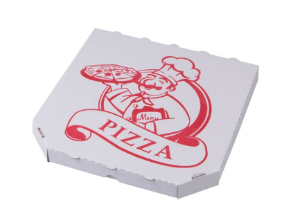 aro Pizzakarton 28 x 28 x 3 cm 50 Stück