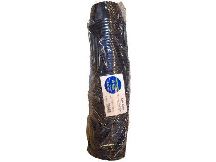 Schüssel 500 ml Polypropylen schwarz 50 Stück