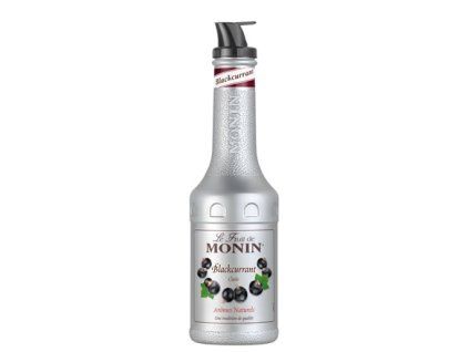MONIN Puré Fruit schwarze Johannisbeere 1 l