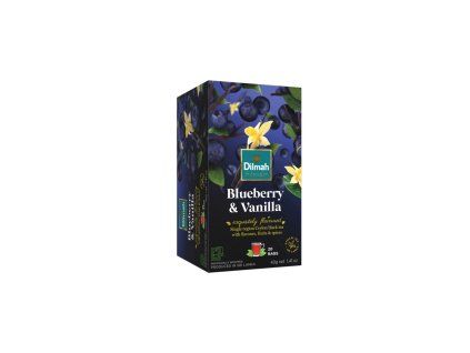 Dilmah Schwarzer Tee Blaubeere/Vanille 40 g