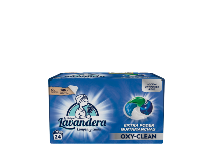Lavandera Oxy Clean Waschmittelkapseln, 24 x 18 g