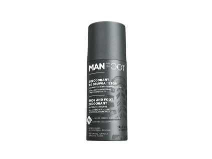 MANFoot Schuh- und Fußdeodorant mit Silber, 150 ml
