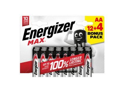 Energizer MAX AA 12+4 Batterien gratis