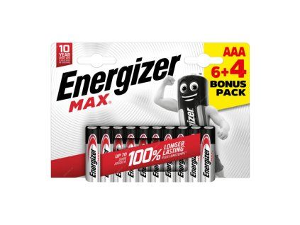Energizer MAX AAA 6+4 Batterien gratis