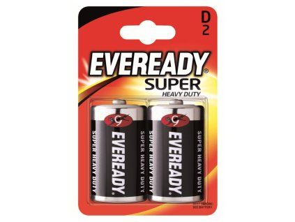 Eveready Super D 2er-Pack Batterien