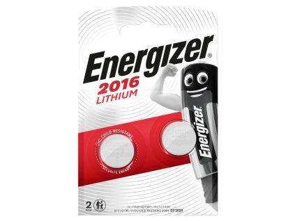 Spezialknopfbatterie Energizer Lithium CR2016 2er-Pack