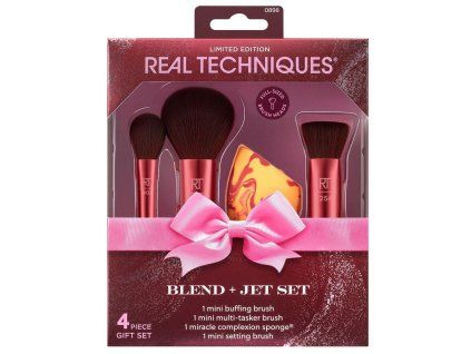 Real Techniques VB BLEND + JET SET Mini-Pinsel- und Schwammset;