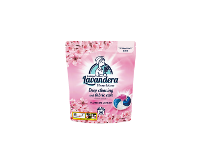 Lavandera Waschmittelkapseln Kirschblüte, 36 x 18 g