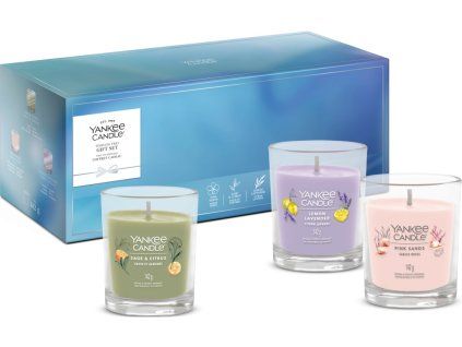 Yankee Candle Geschenkset mit 3 kleinen Kerzen