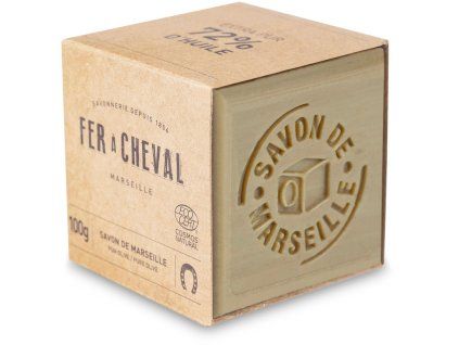 Marseiller Seife mit Olivenöl – Würfel 100 g