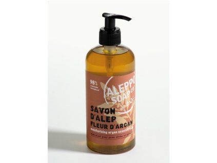 Flüssige Aleppo-Seife mit Arganblütenduft, 500 ml