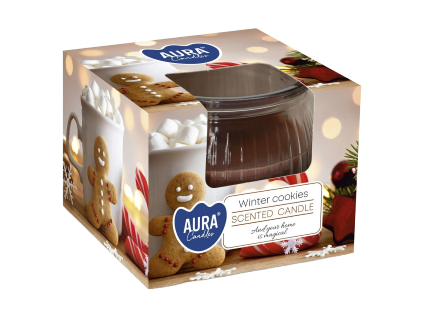 AURA Duftkerze 80g WINTERKEKSE
