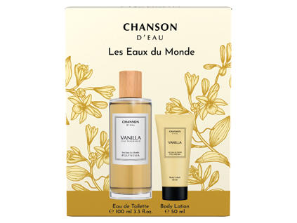 VK Chanson Vanille (EDT 100 ml + Körper 50 ml)