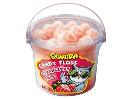 Zuckerwatte Erdbeere 30 g
