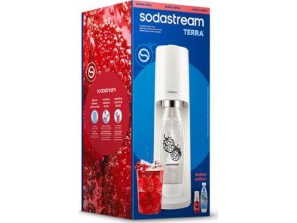 SodaStream Terra Maker Himbeere Zero White, 1 Stück