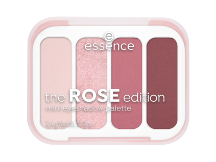 essence mini eyeshadow palette rose
