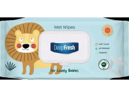 Deep Fresh Feuchttücher Löwe 120 Stück