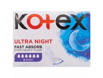Kotex Binden 6 Stück Ultra Night