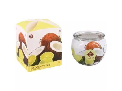 Duftkerze 90g Kokos-Limette